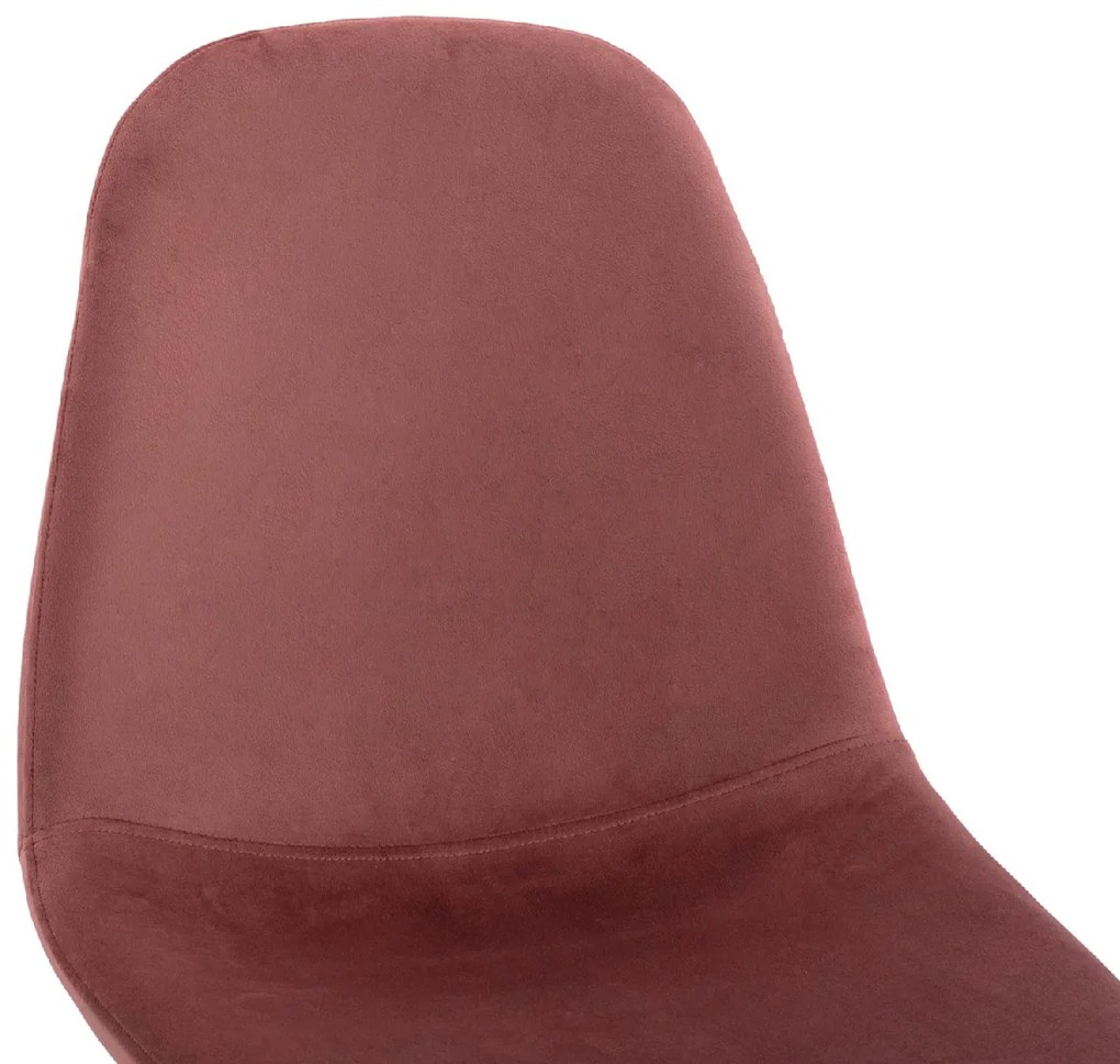 ΚΑΡΕΚΛΑ LEONARDO ΒΕΛΟΥΔΟ ΣΑΠΙΟ ΜΗΛΟ ΜΕ ΜΕΤΑΛΛΙΚΑ ΠΟΔΙΑ 45x53x85Υ εκ. HM00100.02