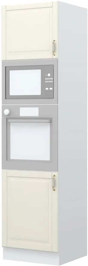 Επιδαπέδιο ντουλάπι φούρνου ψηλό Toscana K23-60-2MB-Λευκό - 60.00Χ60.00Χ235.00cm