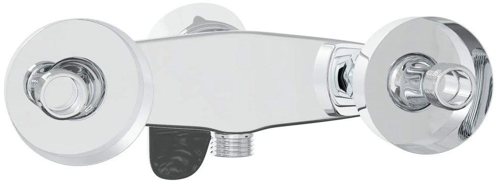 vidaXL Μίξερ ντους Με επίστρωση χρωμίου G 1 / 2 ίντσες