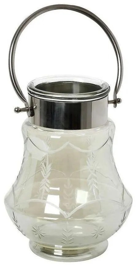 Φανάρι DAR108 Πράσινο 24x18x18cm Espiel Glass