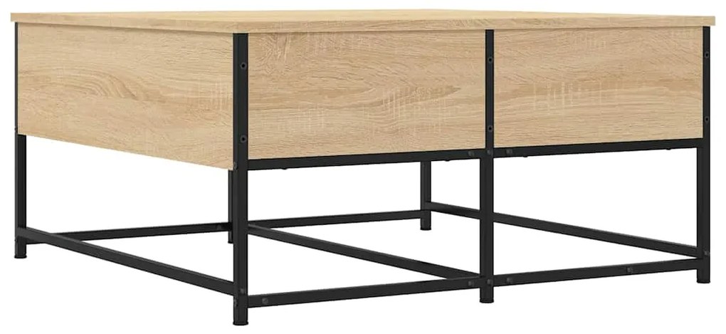 vidaXL Τραπεζάκι Σαλονιού Sonoma Δρυς 80x80x40 εκ. Επεξεργασμένο Ξύλο