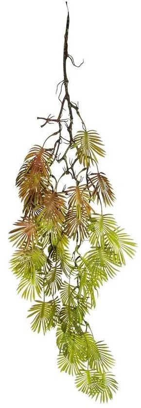 Τεχνητό Φυτό Κρεμαστό Φτέρη 20615 30x10x90cm Green - Brown GloboStar Polyethylene