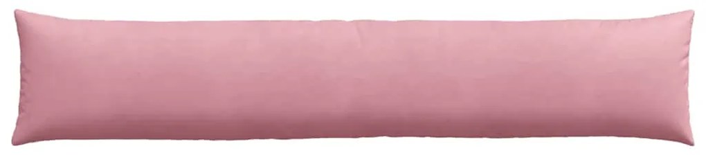 vidaXL Μαξιλάρι Καναπέ 2 pcs Ροζ 200 x 40 εκ. Υφασμάτινο Κορντουρά