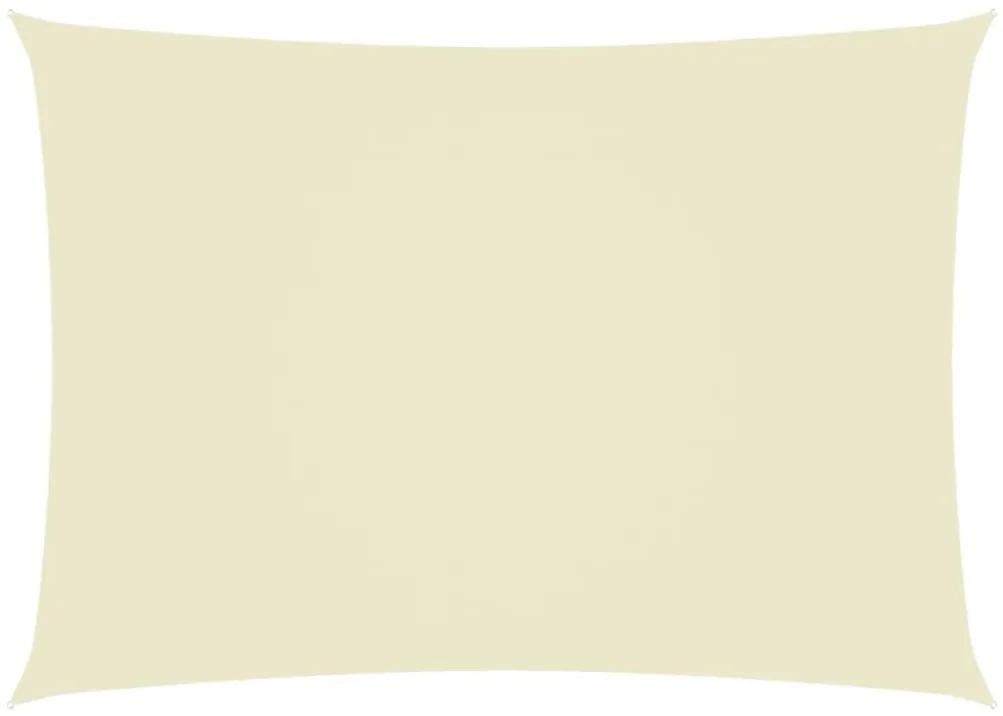Πανί Σκίασης Ορθογώνιο Κρεμ 5 x 7 μ. από Ύφασμα Oxford - Κρεμ