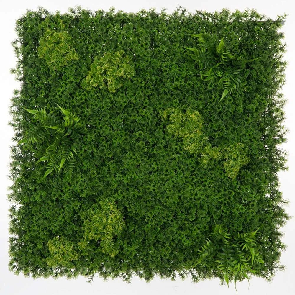 Τεχνητή Φυλλωσιά Φτέρη Mossy 7801-7 100x100cm Green Supergreens 100X100cm