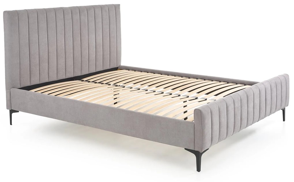 FRANCESCA 160, bed, light gray DIOMMI V-CH-FRANCESCA_160-LOZ