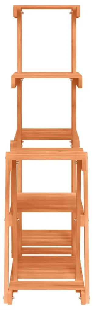 vidaXL Βάση Λουλουδιών 95x25x96 εκ. από Μασίφ Ξύλο Ελάτης