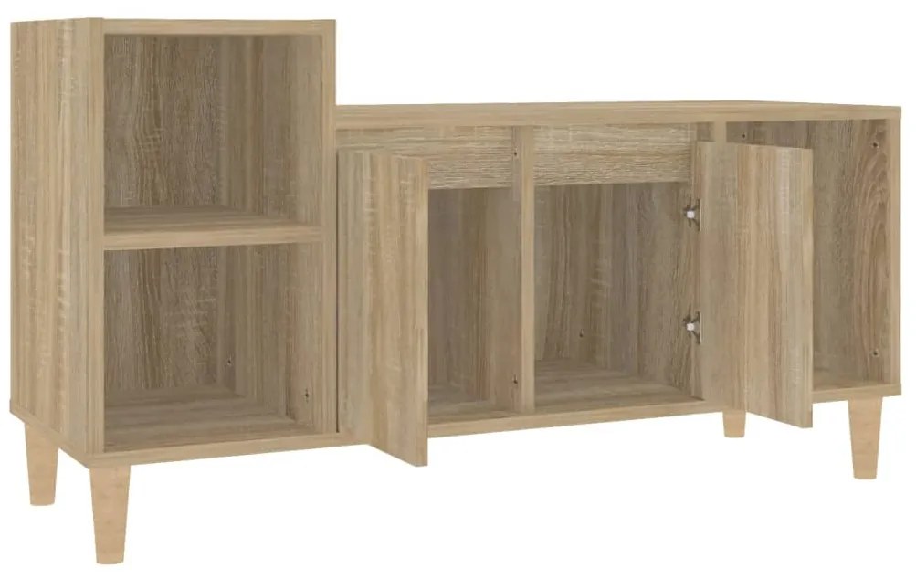 vidaXL Έπιπλο Τηλεόρασης Sonoma Δρυς 100x35x55 εκ. Επεξ. Ξύλο