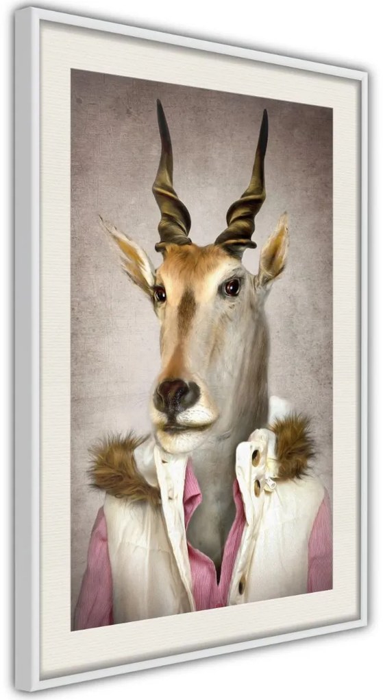 Αφίσα - Animal Alter Ego: Antelope - 20x30 - Χρυσό - Με πασπαρτού