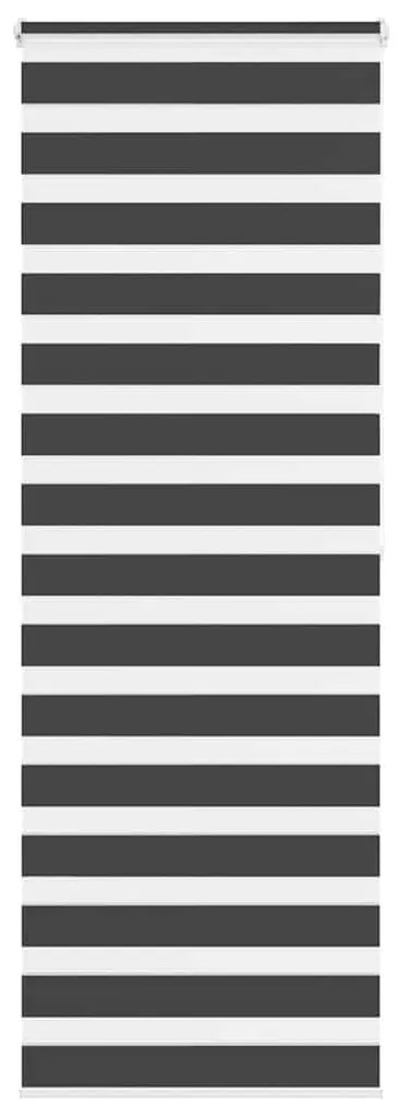 Ζέβρα τυφλή Μαύρο Πλάτος υφάσματος 80,9 εκ. Πολυεστέρας