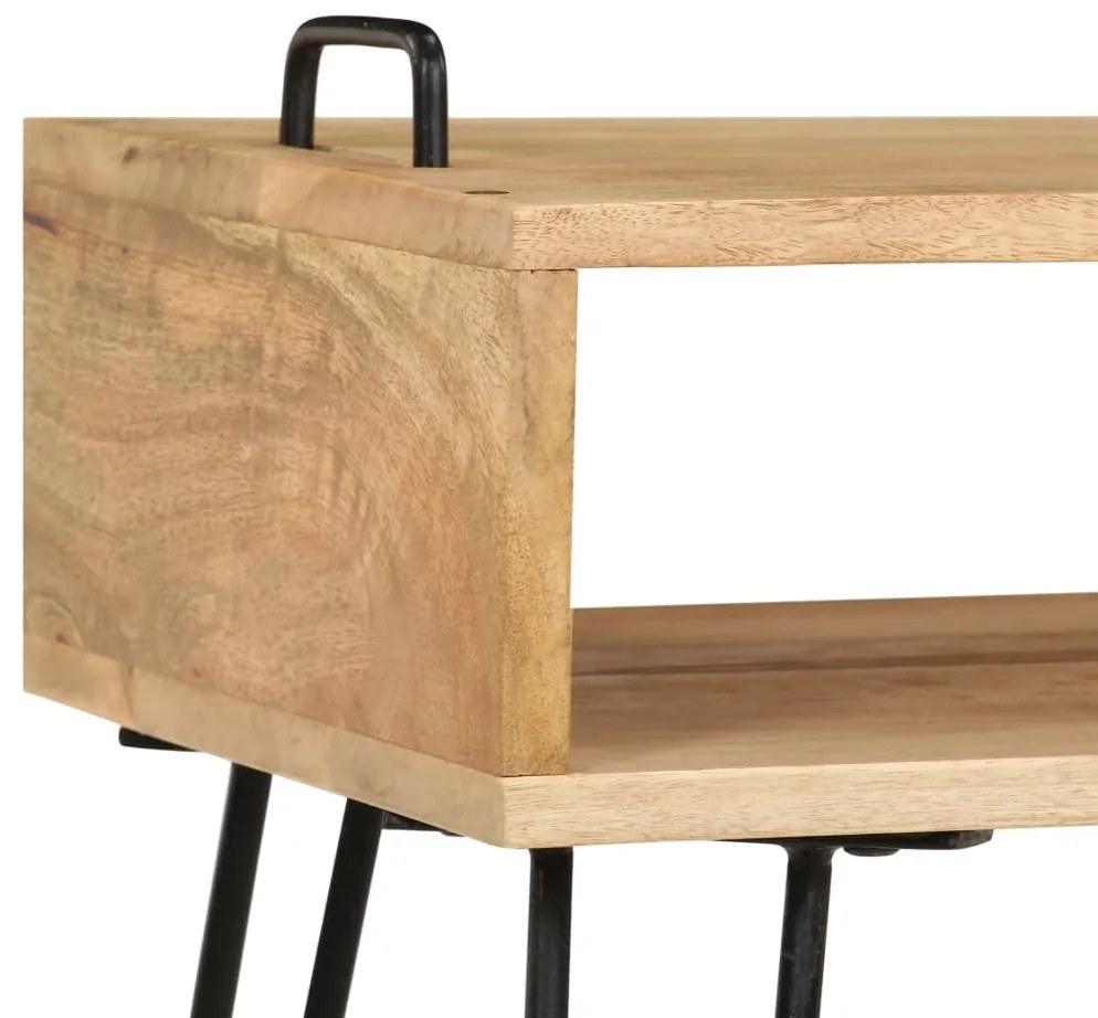 vidaXL Τραπεζάκι Σαλονιού 100 x 60 x 45 εκ. από Μασίφ Ξύλο Μάνγκο