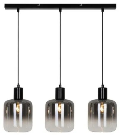 Κρεμαστό Φωτιστικό Οροφής Φιμέ Adam 4278300 Viokef-4278300-Φιμέ/Smoke 4278300