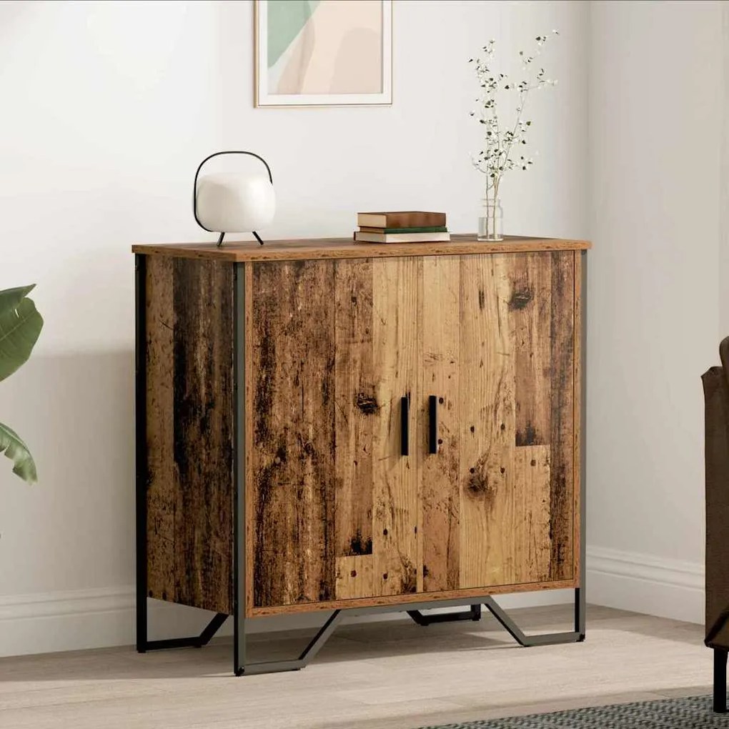 vidaXL Πλαϊνό γραφείο Καφέ 78 x 35.5 x 74.5 εκ. Επεξεργασμένο ξύλο