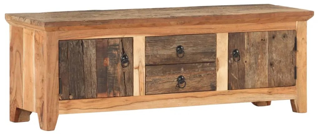 vidaXL Έπιπλο Τηλεόρασης 120x30x40 εκ. Μασίφ Ακακία/Ανακυκλωμένο Ξύλο