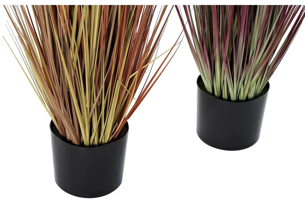 Διακοσμητικό Φυτό DKD Home Decor Πορτοκαλί πολυαιθυλένιο Βουργουνδίας PVC 30 x 30 x 150 cm (x2)