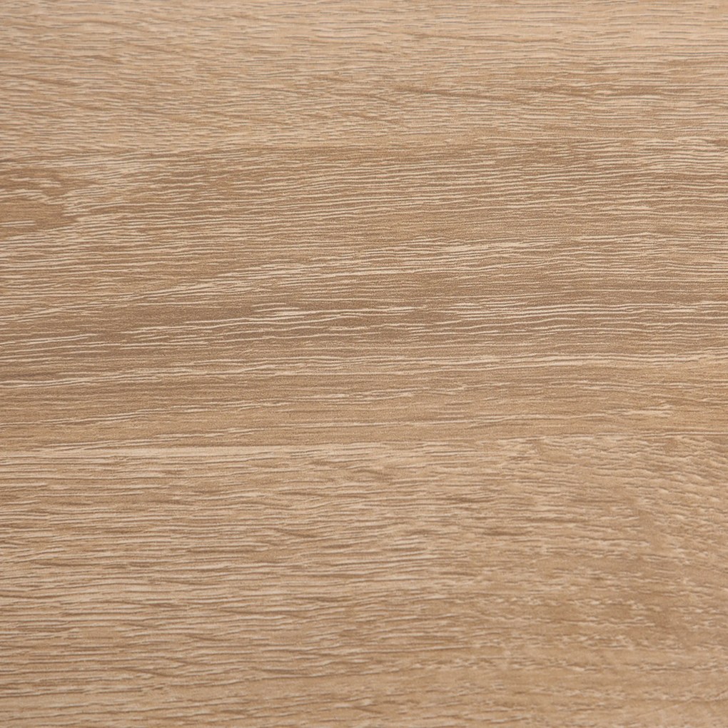 HOMCOM Πτυσσόμενο τραπέζι Γραφείο Βοηθητικό τραπέζι Γραφείο υπολογιστή Κινητό τραπέζι υπολογιστή με ροδάκια MDF Φυσικό 107 x 55 x 76 εκ.