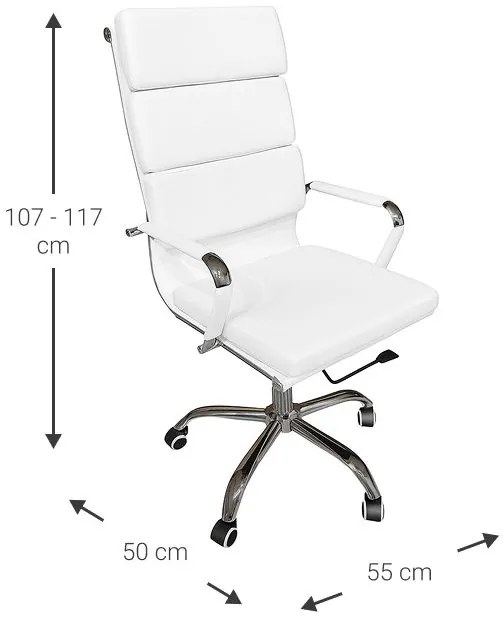 Καρέκλα γραφείου Veilstone-Leuko