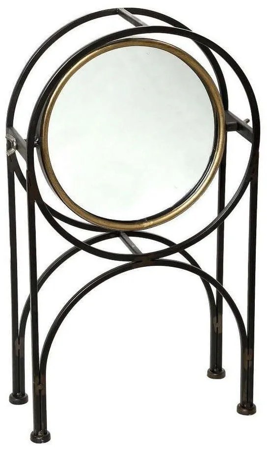 Καθρέφτης FUT308 Μπρονζέ-Χρυσό 43,5x10x25,5cm Espiel Metal