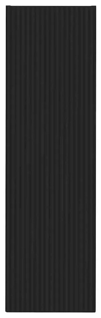 vidaXL Ντουλάπι Τηλεόρασης Τοίχου Επιτοίχιο Μαύρο 30 x 31 x 100 εκ.