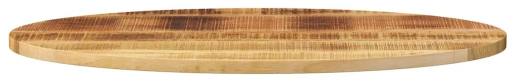 vidaXL Επιφάνεια Τραπεζιού Οβάλ 140x50x2,5 εκ. Μασίφ Ξύλο Μάνγκο