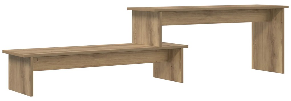 vidaXL Ντουλάπι TV artisan δρυς 180 x 30 x 43 εκ. Επεξεργασμένο ξύλο