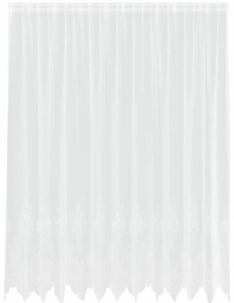 vidaXL Κουρτίνες με κουρτίνες Λευκό 300 x 240 cm Πολυεστέρας