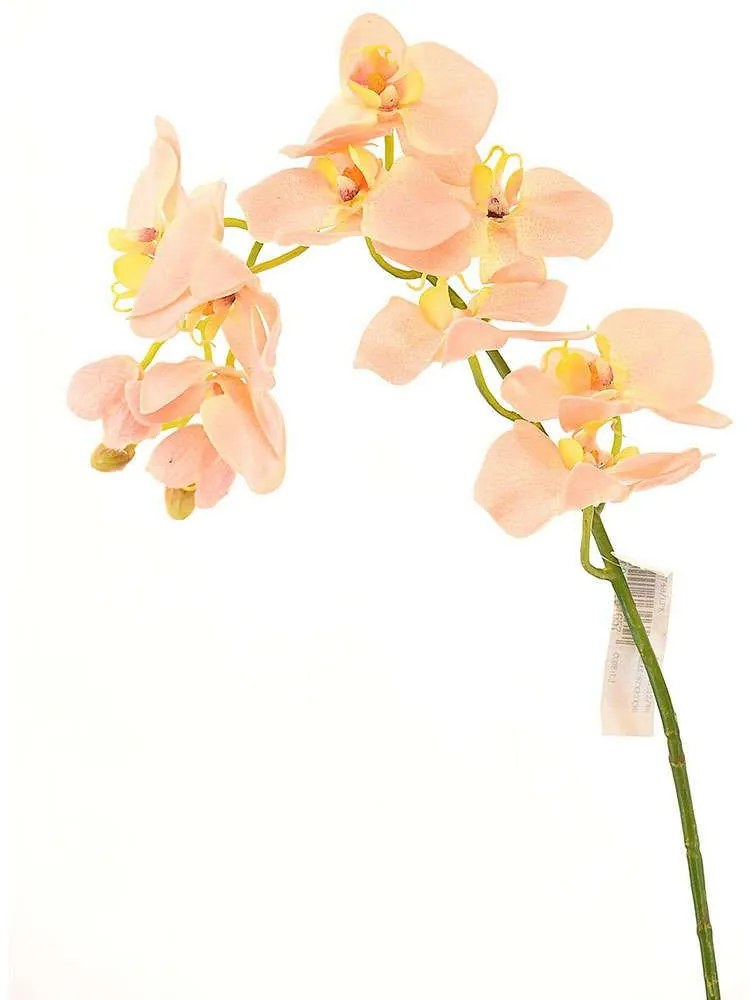 Τεχνητό Κλωνάρι Ορχιδέα 6380-7 75cm Pink Supergreens Polyethylene