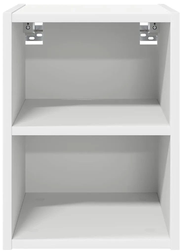 vidaXL Κρεμαστό ντουλάπι με αποθήκευση Riga Λευκό 30 x 29,5 x 40 εκ.