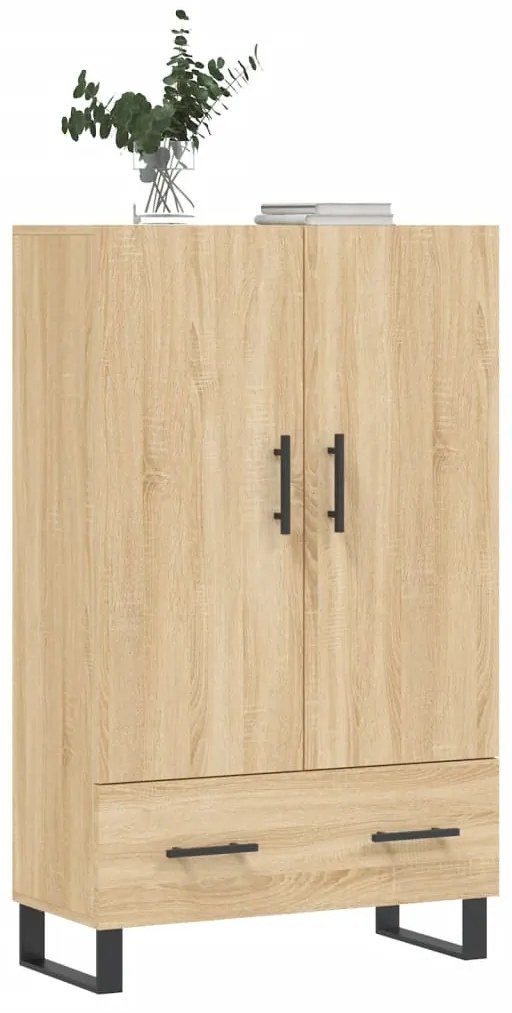 vidaXL Ντουλάπα Sonoma Δρυς 69,5 x 31 x 115 εκ. από Επεξεργασμένο Ξύλο