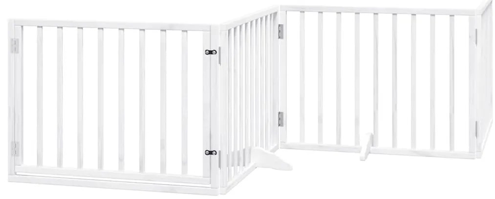 vidaXL Διαχωριστικό Σκύλων/Πόρτα Πτυσσόμενο 6 Πάνελ 480εκ. Ξύλο Λεύκας