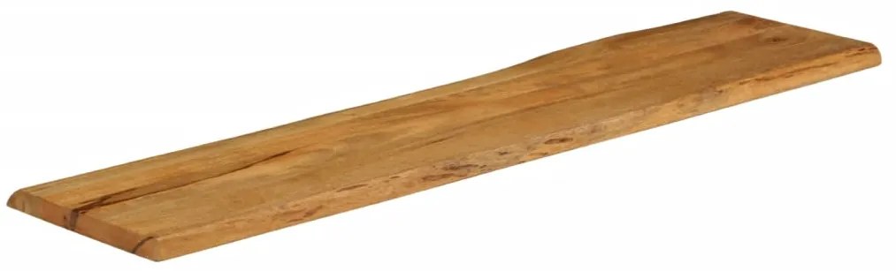 vidaXL Επιφάνεια Τραπεζιού 180x40x2,5 εκ. Live Edge Μασίφ Ξύλο Μάνγκο
