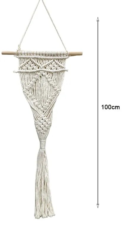 Κρεμαστό διακοσμητικό μακραμέ 100cm - Hanging decoration