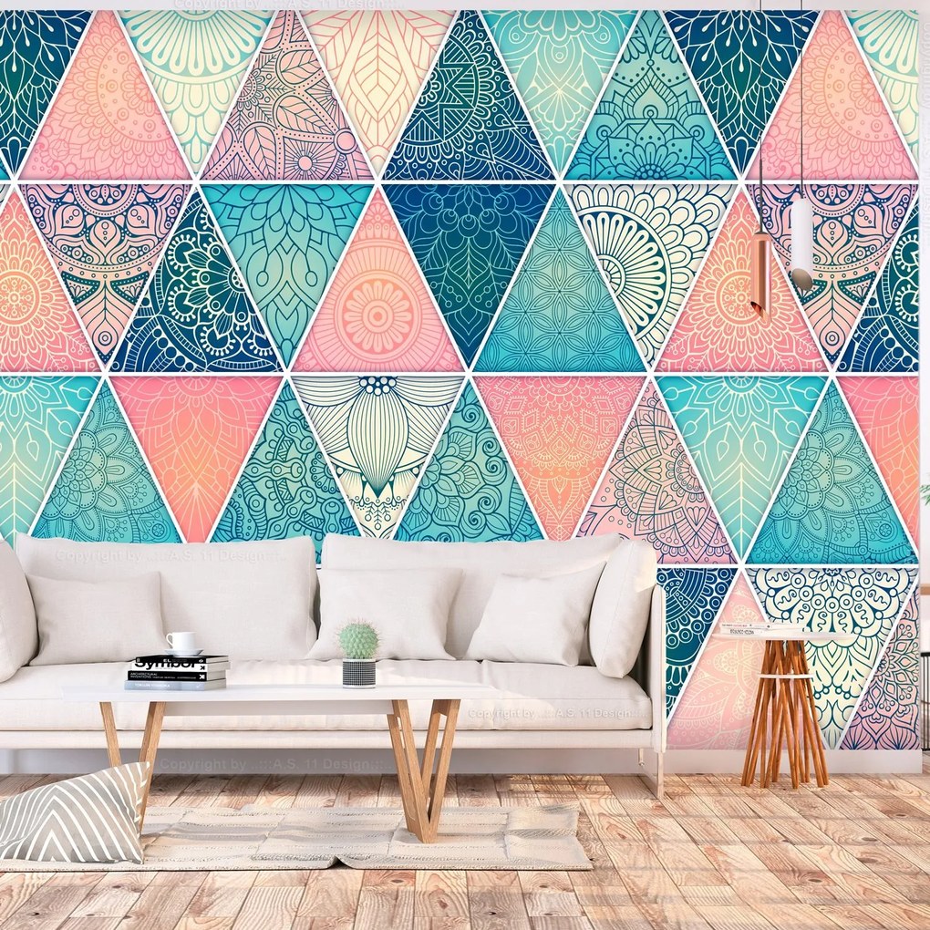 Φωτοταπετσαρία - Oriental Triangles 200x140