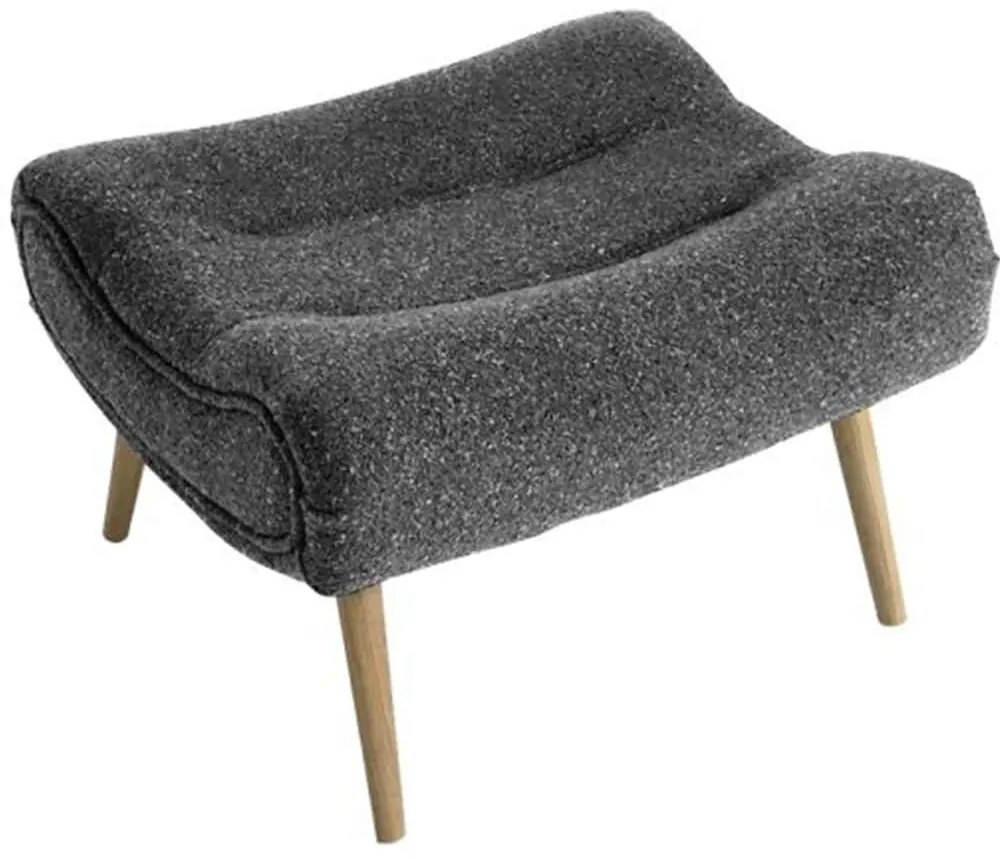 Σκαμπό Cloud Μπουκλέ 735-2203-GD 68x58x40cm Dark Grey