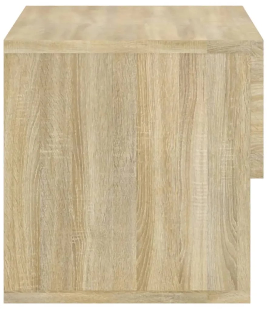 vidaXL Κομοδίνα Επιτοίχια 2 τεμ. Sonoma Δρυς