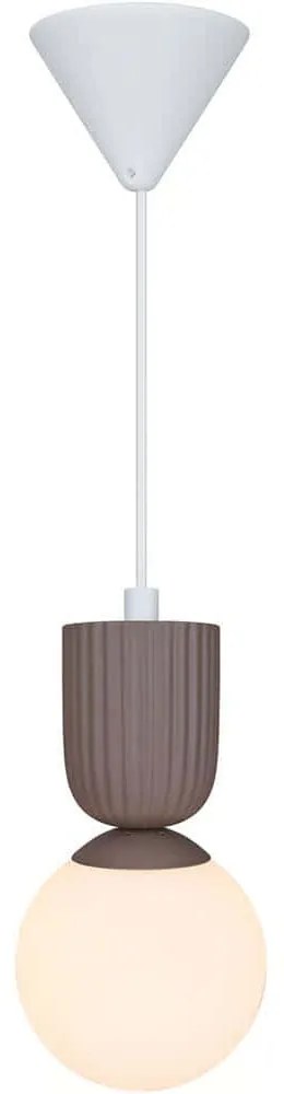 Φωτιστικό Οροφής Sadie 2512603018 Φ15x30,2cm E14 6W Light Brown Nordlux