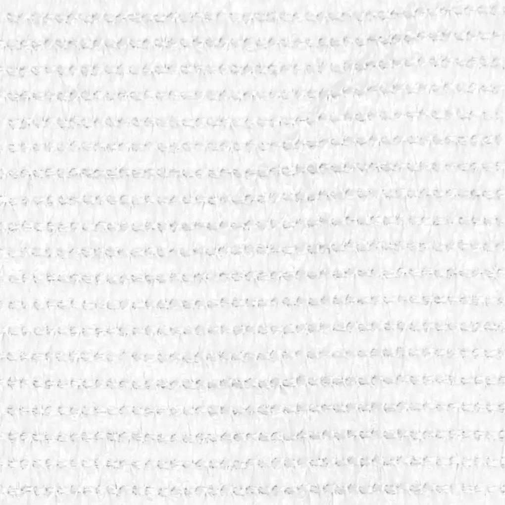 Διαχωριστικό Βεράντας Λευκό 120 x 400 εκ. από HDPE