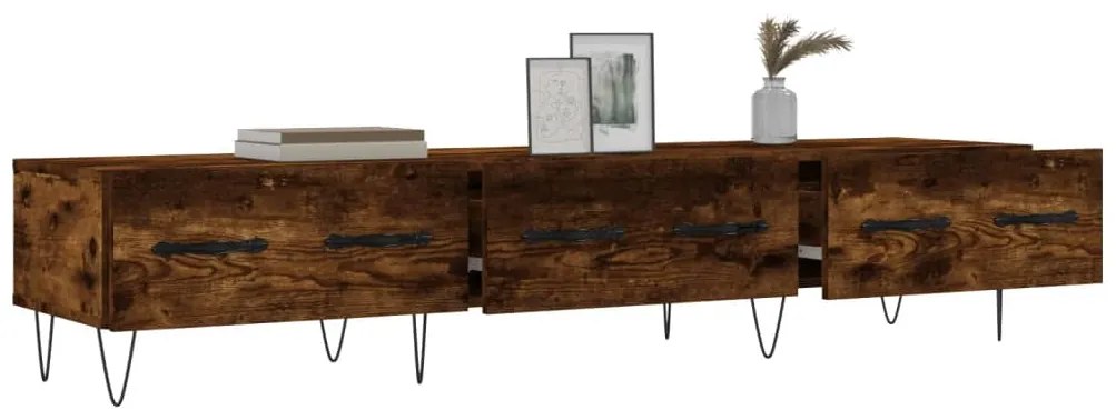 vidaXL Έπιπλο Τηλεόρασης Καπνιστή Δρυς 150x36x30 εκ. Επεξ. Ξύλο