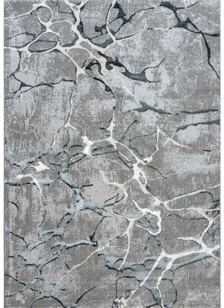Χαλί MARBLE GREY Σετ Κρεβατοκάμαρας (70 x 140 (2) + 70 x 230 εκ.)