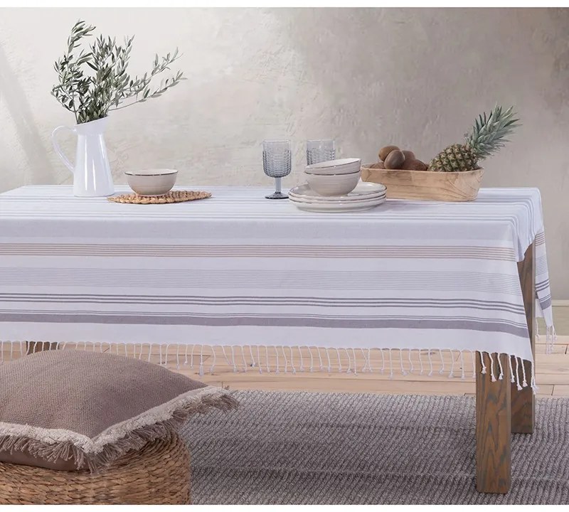 ΤΡΑΠΕΖΟΜΑΝΤΗΛΟ ΒΑΜΒ CANFIELD 140X180 - 140X180 - GREY 5205495583983