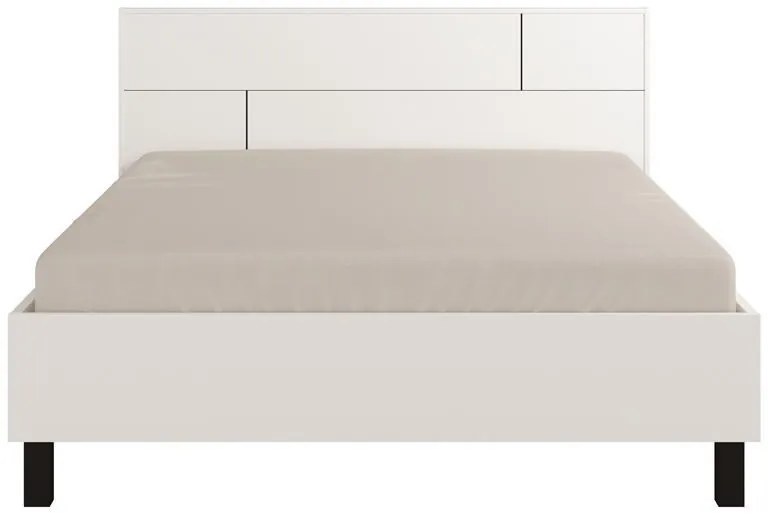 Κρεβάτι ALERIA Διπλό Λευκό 160x200 εκ. 173x211x102 εκ.