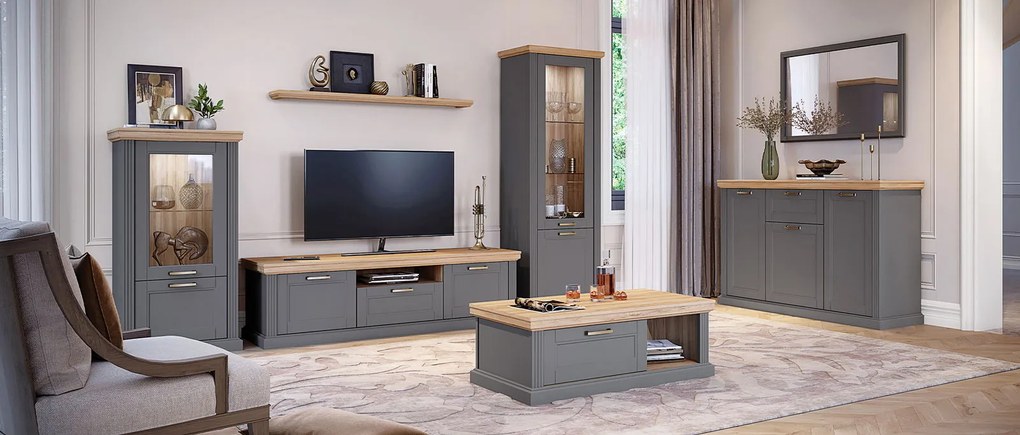 Μπουφές Tahoma 3D1S-Anthraki