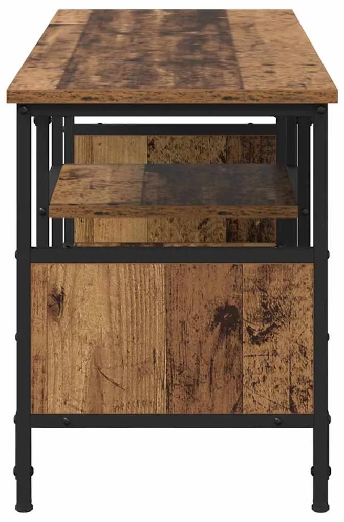 vidaXL Ντουλάπι TV Παλιό Ξύλο 100 x 35 x 45 εκ.