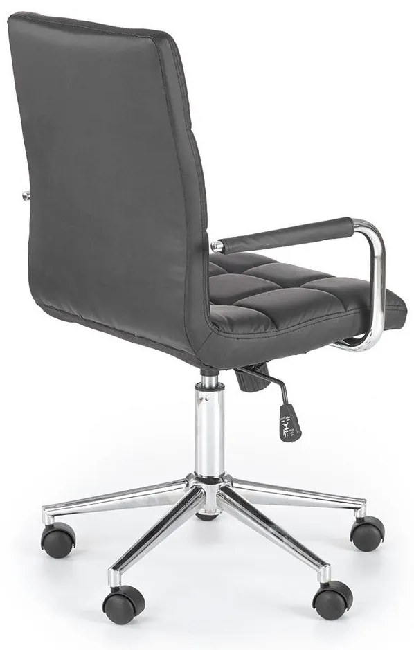 ΠΑΙΔΙΚΗ ΚΑΡΕΚΛΑ ΓΡΑΦΕΙΟΥ GAIN ΜΑΥΡΗ 53x60x93-105cm
