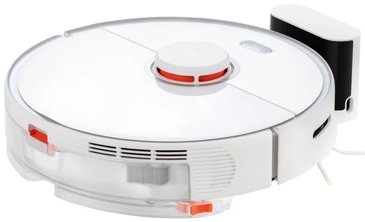 Ρομποτική ηλεκτρική σκούπα Roborock S5 Max, 58W, Wi-Fi, 2000Pa, 460 ml, 200 m2, Αυτονομία έως 190 λεπτά, Turbo, Φωνητικές εντολές, Λευκό