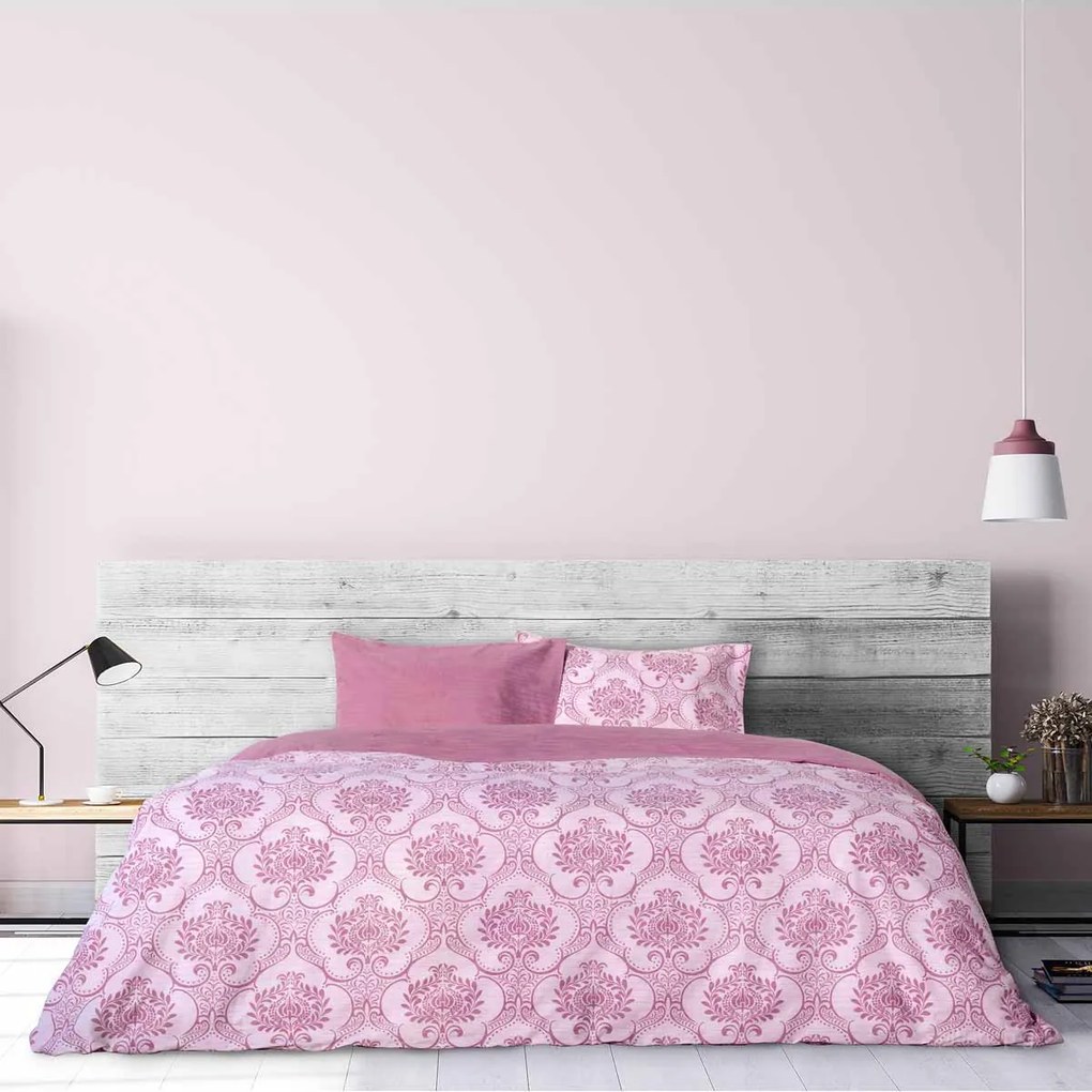 Κουβερλί Μονό (160x245) 2 Όψεων Kocoon Victoria Pink