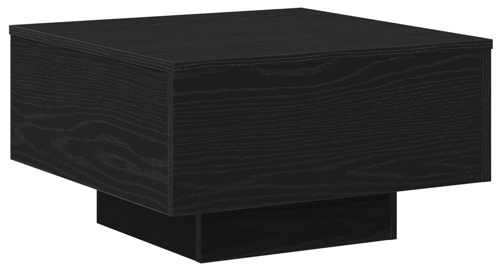 vidaXL Τραπεζάκι σαλονιού Μαύρο Δρυς 55x55x31 εκ από επεξεργασμένο ξύλο