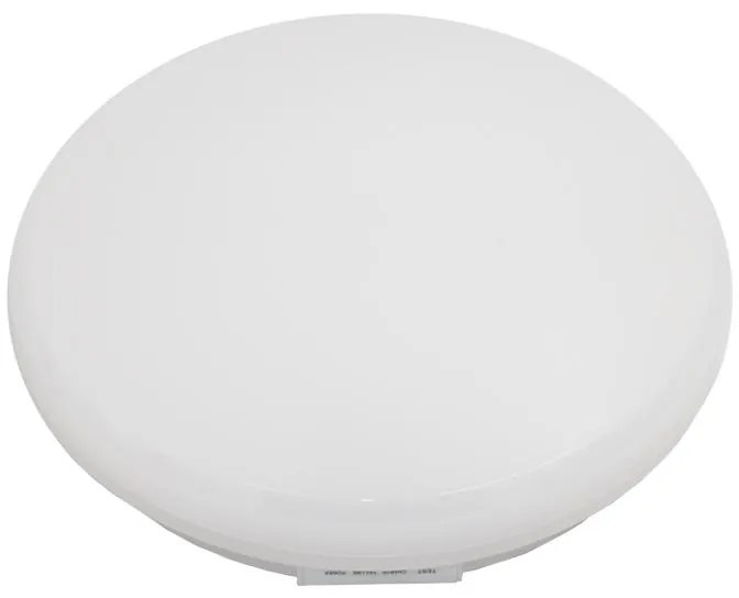 Adeleq Πλαφονιέρα Στρογγυλή Φ28cm LED 18W 4000k IP54 Ασφαλείας Συνεχούς Λειτουργίας 4-181