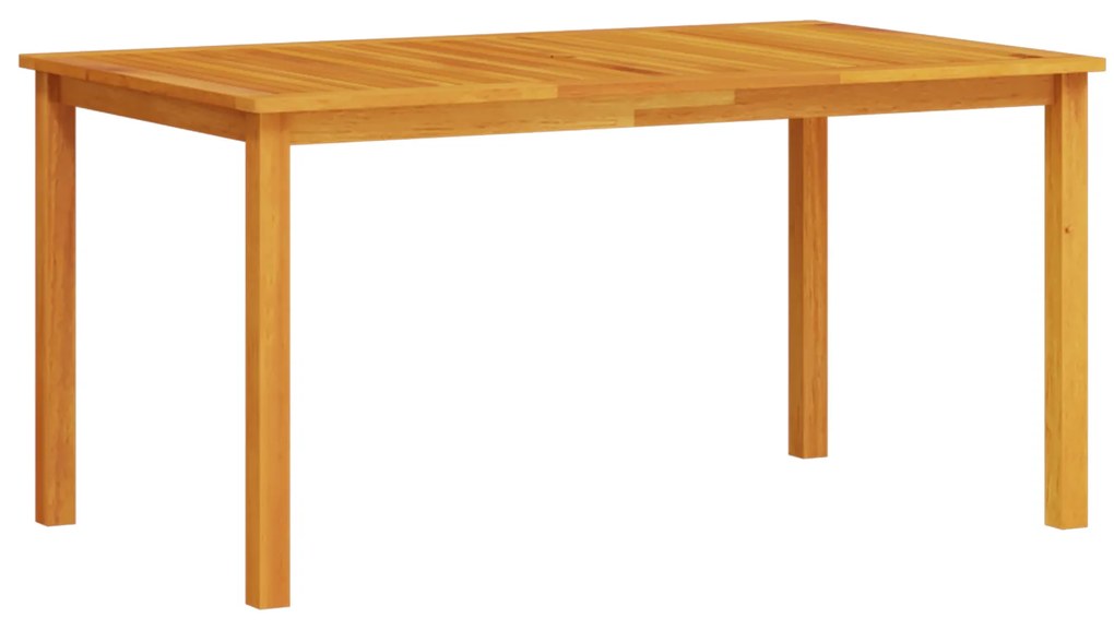 vidaXL Σετ τραπεζιού κήπου 7 pcs Καστανό 150 x 90 x 74 cm
