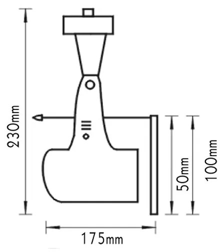 ΣΠΟΤ ΕΞΩΤΕΡΙΚΟ Ε27 PAR30 ΓΚΡ Μ - AC.045XFST6 - AC.045XFST6